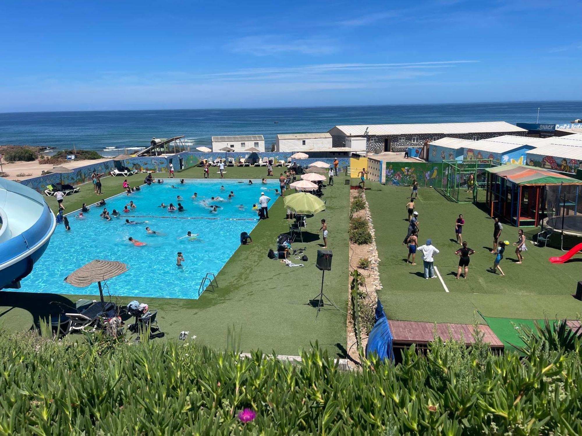Camping Wassay Beach Sidi Ouassay Kültér fotó